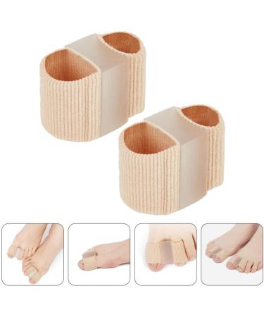 Soft Toe Straightener & Separator Set for Pain Relief - 2pcs Double Orifice Design - Healeved Toe Correctors - Buy Online on GoSupps.com