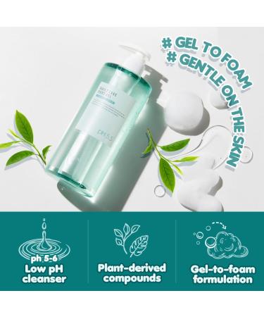 EUNYUL Daily Care Pure Gel Foam Cleanser - pH 5.5 Large 17.3 fl. Oz. Gel Face Wash for Balanced Skin - International Shipping Available - Buy Online on GoSupps.com