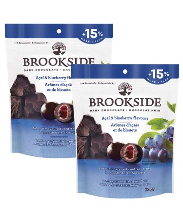 Brookside Dark Chocolate Candy, Acai And Blueberry Flavors, 7 Ounce