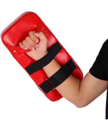 Alomejor Boxing Pads Punch PU Leather Kick Target Pad for MMA Martial Arts Training (Red) - Buy Online on GoSupps.com