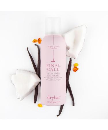 Drybar Final Call Frizz & Static Control Mist | Fights Frizz Tames Flyaways to Maintain Smooth and Shiny Blowouts 24 Hour Frizz Control & 72 Hour Static Control Blanc Scent 10 Fl Oz (Pack of 1) - Buy Online on GoSupps.com
