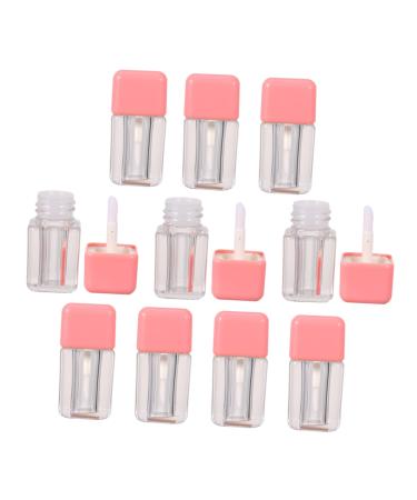 10 Pi ces Tube De Brillant L vres Vide Transparent Flacon De Soin Pour L vres Contenant Diy Pour Cosm tique