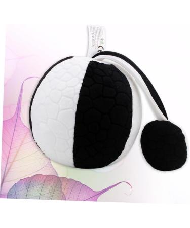 Ifundom 1stk Fehester Baby Visual Training Ball - Soft Bite Toy for Toddlers | 25x10cm Black & White Baby Ball - Buy Online on GoSupps.com