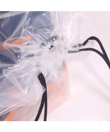 DIOMMELL Set of 8 Transparent Shoe Bags for Travel - Large Clear Plastic Storage Organizers for Men and Women - Buy Online on GoSupps.com