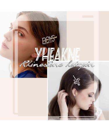 Yheakne Vintage Moon Hair Stick Pin - Silver U Shape Hair Fork for Women and Girls - Buy Online on GoSupps.com