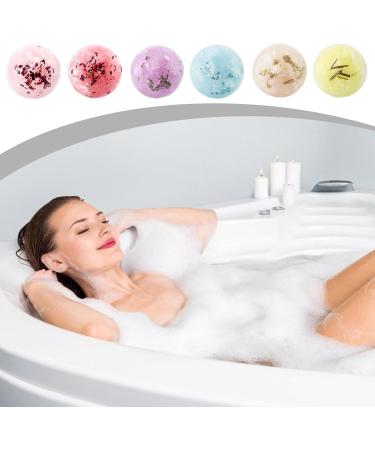 Boule de bain boule de douche Boules de douche naturelles Ensemble de 6 boules de bain pour femmes et hommes Kit de boules de douche naturelles boules de bain Spa bulles - Buy Online on GoSupps.com