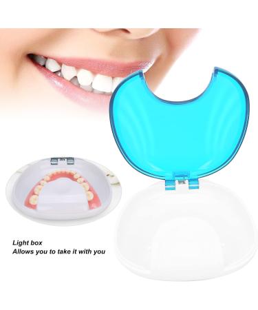 Light Blue Prosthesis Case - Easy Cleaning & Versatile Storage for Travel & Small Items - Buy Online on GoSupps.com