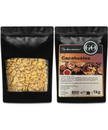 Salted roasted peanuts 1 kg- LA PLANTIGO - Buy Online on GoSupps.com