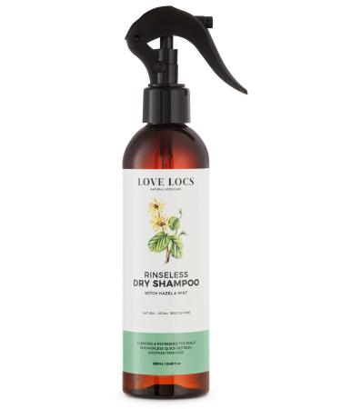 Rinseless Dry Shampoo | No Rinse Shampoo for Locs | Scalp Cleanser for Dreads Braids Sisterlocks Post Workouts | Waterless Cleaning | Vegan | Natural Dreadlock Hair Products