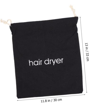 Baluue 4pcs Hair Dryer Storage Bag Hair Dryer Receive Bag Hair Crimping Tool Practical Bags Fabric Black - Buy Online on GoSupps.com