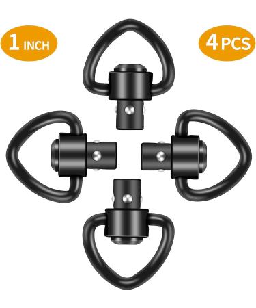 FANGOSS 4 Pcs 1 QD Sling Swivels for Two Point Sling Mount - Black - Buy Online on GoSupps.com