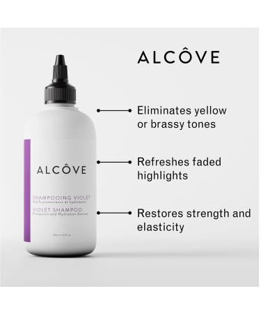 Buy Alcove VIOLET SHAMPOO 300ML/10OZ - International Shipping | Boost Hair Color & Shine - Buy Online on GoSupps.com