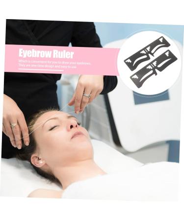 Housoutil 2pcs Eyebrow Ruler Shoelace Charms Eyebrow Makeup Tool Brow Tool Brow Shaping Ruler Labeling Balance - Buy Online on GoSupps.com