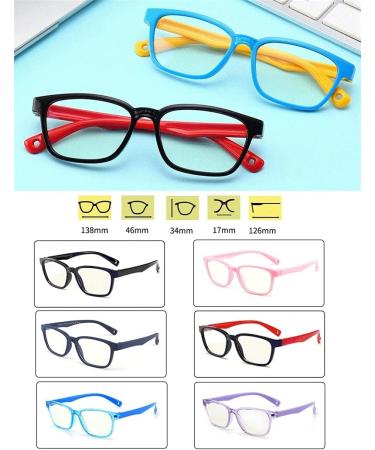 Flydo Children's Computer Glasses | Anti-Glare Gaming Eyewear | UV Protection for PC Phone & TV - Buy Online on GoSupps.com