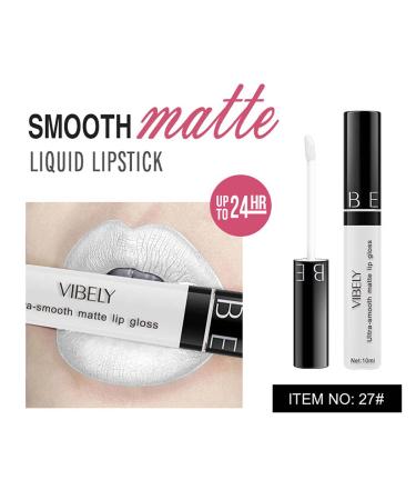 Edanta Kilshye Matte Lipstick - High Pigmented Waterproof Velvet Cream Lip Gloss in White 27 | Beauty Makeup for Women and Girls - Buy Online on GoSupps.com