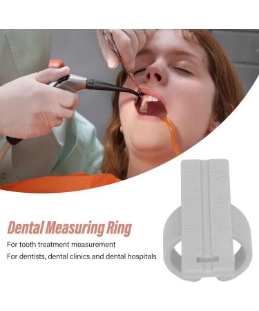 High Accuracy Dentistry Finger Lineal Ring & Shear Measure Tool - Portable Gray Plastic for Dentists - Buy Online on GoSupps.com