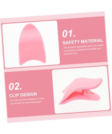 FRCOLOR 12 Pcs False Eyelash Kit - Lash Extension Tools Tweezers & Applicator - Portable Pink Eyelash Accessories for Professionals - Buy Online on GoSupps.com
