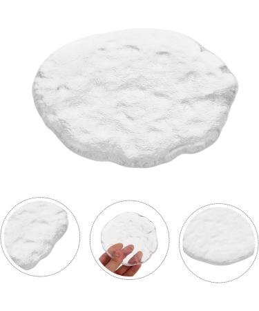  Healeved Healeved Nail Palette Nail Art Palette Nail Polish Mixing Plate Transparent Mixing Palette Color Mixing Palette Frosted Nail Palette Glass Nail Art Tray Nail Polish Mixing Palette Glass Transparent - Buy Online on GoSupps.com