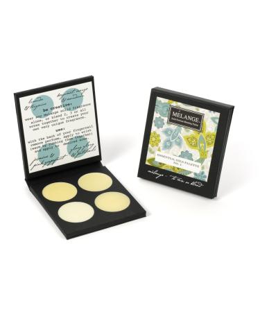 Melange Essential Oil Notes Solid Perfume Blending Palette .69 ounces
