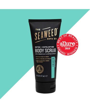 Exfoliating Detox Body Scrub - The Seaweed Bath Co. Awaken Scent (Rosemary & Mint) 6 oz - Buy Online on GoSupps.com