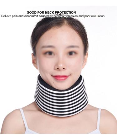 Breathable Neck Brace & Collar for Men & Women - Migraine & Headache Relief | Pain Alleviation (Large) - Buy Online on GoSupps.com