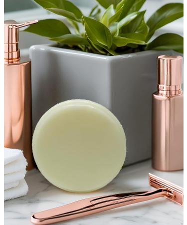 Fragrance-Free Shea Butter Shaving Soap for Sensitive Skin - Moisturizing & Long Lasting (Pack of 3 - Buy Online on GoSupps.com
