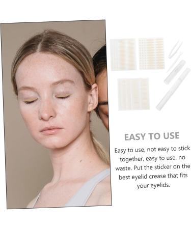 Beavorty 1 Set Double Eyelid Sticker Set Cosmetology Kit Female Double Eyelid Sticker Invisible Woman Tool - Buy Online on GoSupps.com