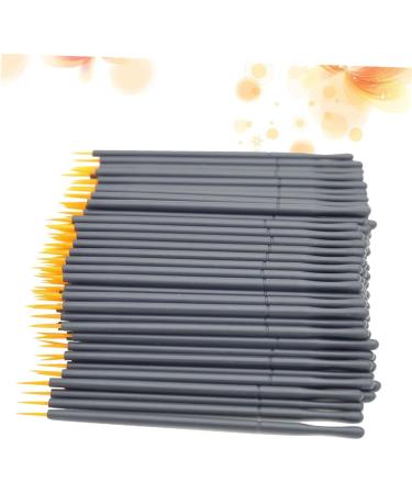 MUSISALY 100pcs Eye Makeup Tools Makeup Lip Gloss Eyeshadow Liner Brush Eye Makeup Makeupset 15cmX10cm Orange - Buy Online on GoSupps.com