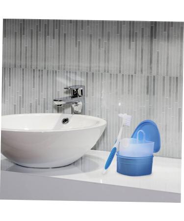 Buy Gleavi Prosthesis Care Box | Cleaning Brush & Container for Prosthesis - International Shipping Available - Buy Online on GoSupps.com