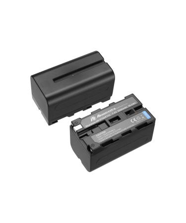 Powerextra 2 Pack Replacement Sony NP-F750 Battery for Sony NP-F730, NP-F750, NP-F760, NP-F770 Battery and Sony CCD-TRV215 CCD-TR917 CCD-TR315 HDR-FX1000 HDR-FX7 HVR-V1U HVR-Z7U HVR-Z5U Camcorder