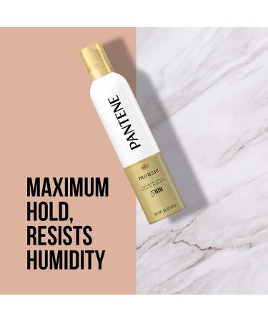 Pantene Pro-V Maximum Hold Hair Mousse 6.6 oz (Pack of 3) - Humidity Resistant - Buy Online on GoSupps.com