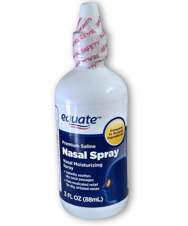 Nasal Spray Premium Saline Liquid Mist for Nasal Congestion Gentle & Non-Medicated Daily Use for All Seasons 3 fl oz (Pack of 1) Boxed by Fusion Shop Store - Buy Online on GoSupps.com