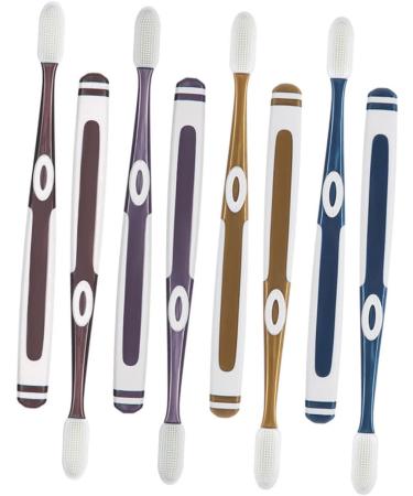 Minkissy Nano Soft Baby Toothbrush - 32 Pack Compact Travel Toothbrushes for Adults & Kids - Portable Teeth Accessories - Perfect for Camping & Travel - Available in 4 Colors - Buy Online on GoSupps.com