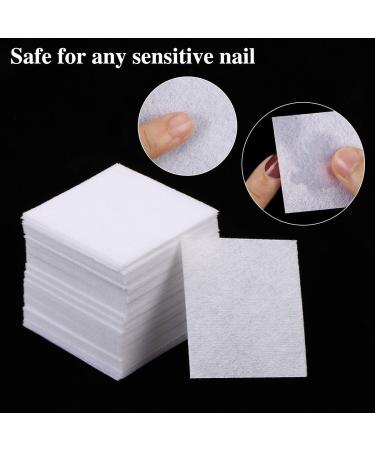 EVERMARKET 975 Pieces Nail Wipes for Gel Nails Lint Free Cotton Pad Nail Wipe (975) - Buy Online on GoSupps.com