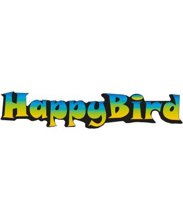 HappyBird Bird Swing with Natural Wooden Perch - Ideal for Parrots & Small Birds | 20x3x20 cm - Buy Online on GoSupps.com