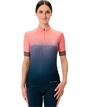 VAUDE Women's Posta Hz Tricot Jersey 42 Peach - Stylish Cycling Jersey for Women | Buy Internationally - Buy Online on GoSupps.com