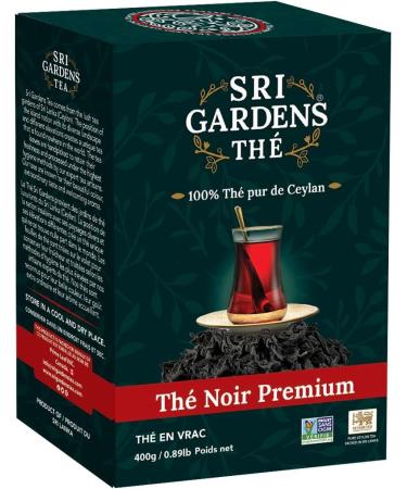 Sri Gardens Premium Black Tea 400g Carton 100% Pure Ceylon Black Tea - Buy Online on GoSupps.com