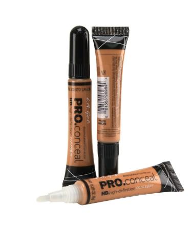 LA Girl HD Pro Conceal High Definition Concealer in Toffee (Pack of 3) - Buy Online on GoSupps.com