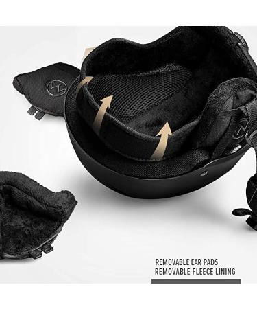 OutdoorMaster Kelvin Ski Helmet - Black Large | Men, Women & Youth Snowboard Helmet - Buy Online on GoSupps.com