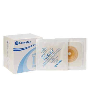 SUR-FIT Natura Durahesive Moldable Convex Skin Barrier with Flange - Flange Size: 1 3/4- Mold to Fit: 1/2to 7/8- Box of 10