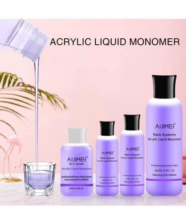 Acrylic Nail Liquid Monomer 58ml - 2oz | For Acrylic Nails & Powders - Buy Online on GoSupps.com