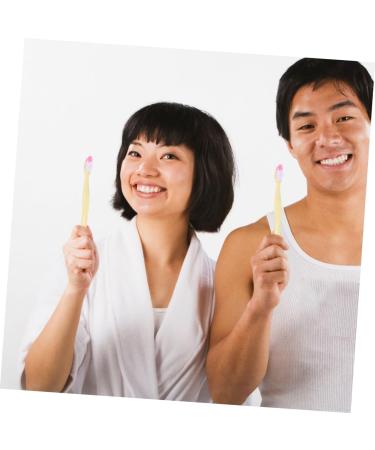Solustre 100th Disposable Travel Toothbrush - Extra Soft Bristle Manual Toothbrush Kit for Bathroom & On-the-Go - Buy Online on GoSupps.com