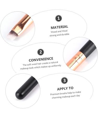 POPETPOP Makeup Angle Eyeliner Brush Eyeliner Brush Fine Angled Cosmetic Makeup Eyeshadow Nylon Cosmetics Brush Gel Eyeliner Brush Powder Brush Make up Wooden Travel Paint - Buy Online on GoSupps.com