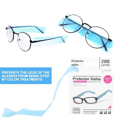 200 Disposable Glasses Leg Caps - Hair Dye Protection Accessories for Foot & Glasses - Buy Online on GoSupps.com