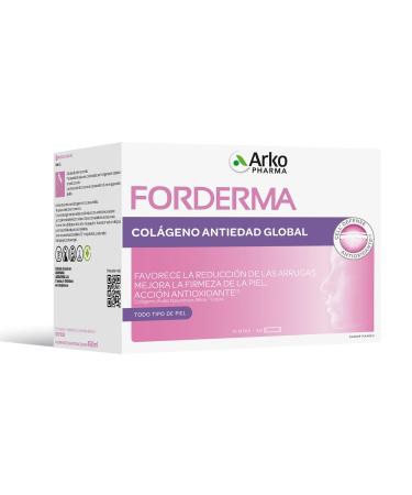 Arkopharma Forderma Anti- ge Global Collag ne hydrolys am liore l' lasticit de la peau r duit les rides go t mangue convient pour la grossesse et l'allaitement Compl ment alimentaire