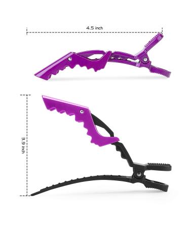 12 Pcs Premium Alligator Hair Clips - Non-slip Styling & Sectioning for Thick Hair - Buy Online on GoSupps.com