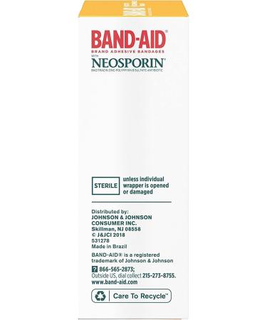 BAND-AID with Neosporin Bandages - Assorted Sizes, 20 Each (Pack of 5) - Buy Online on GoSupps.com