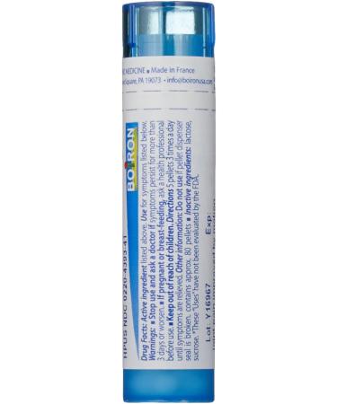 Boiron Rhus Toxicodendron 6C - 5-Pack of 80 Pellet Tubes | Homeopathic Joint Pain Relief - International Shipping Available - Buy Online on GoSupps.com