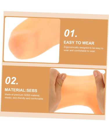4 Pairs Exfoliating Moisturizing Socks Heel Socks for Dry Cracked feet moisturizing Socks for Cracked feet spa Socks Ladies Socks Girls moisturizing Sock Women's Gel whitening sebs - Buy Online on GoSupps.com