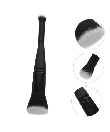 Double-Ended Makeup Brush - Powder Foundation & Blush Applicator for Loose Powder | Perfect for Women - Buy Online on GoSupps.com